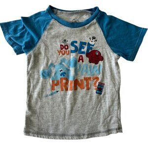 Blues Clues And You Size 5T Short Sleeve T-Shirt Pajama Top Summer Beach Wear